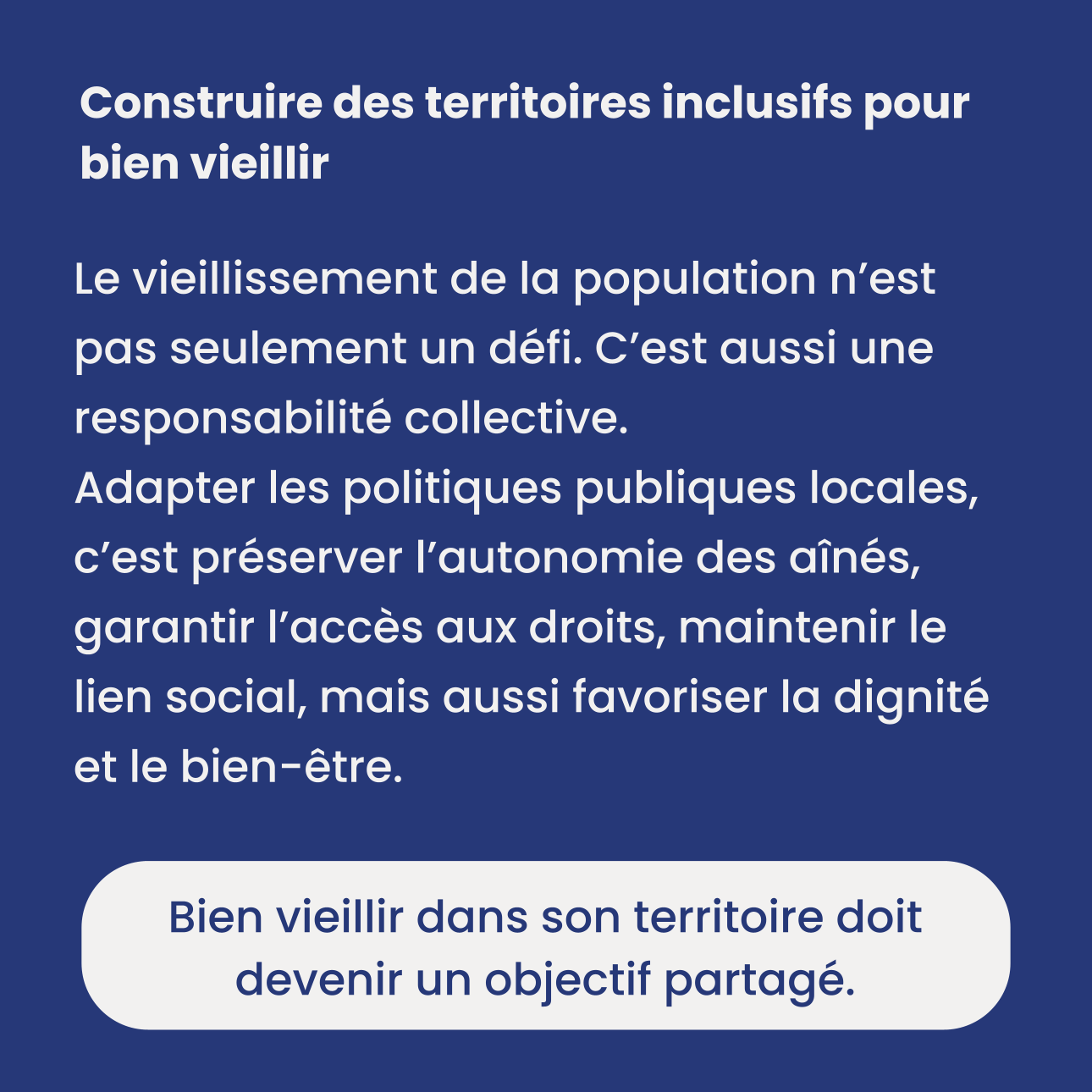 Carrousel LinkedIn sur le vieillissement des territoires - page 7